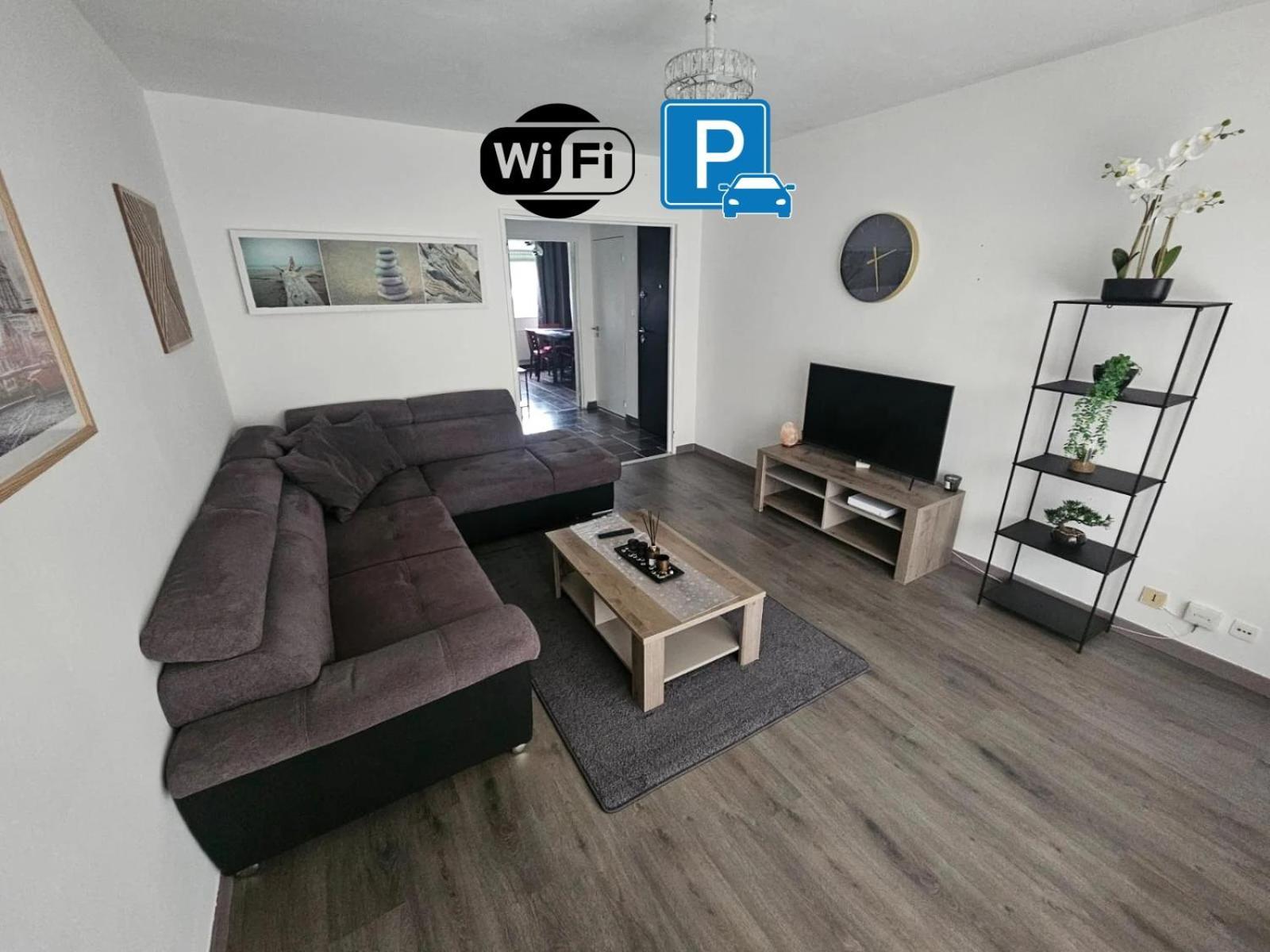 Charmant Appartement Moderne 71M2 A Illzach - Mulhouse - Parking Gratuit Luaran gambar